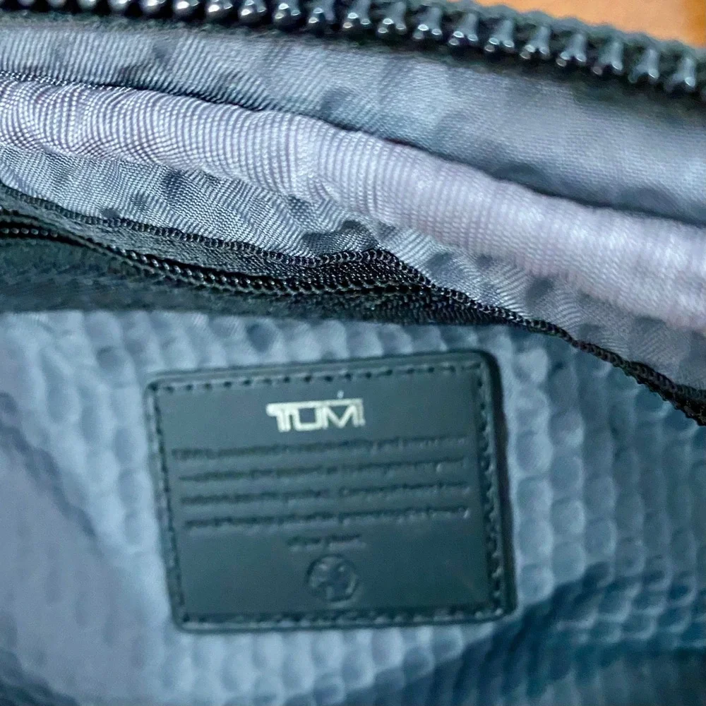 TUMI Recruit 3-in-1 Chest Pack Waist Bag Sling Black Ballistic Nylon 232701D